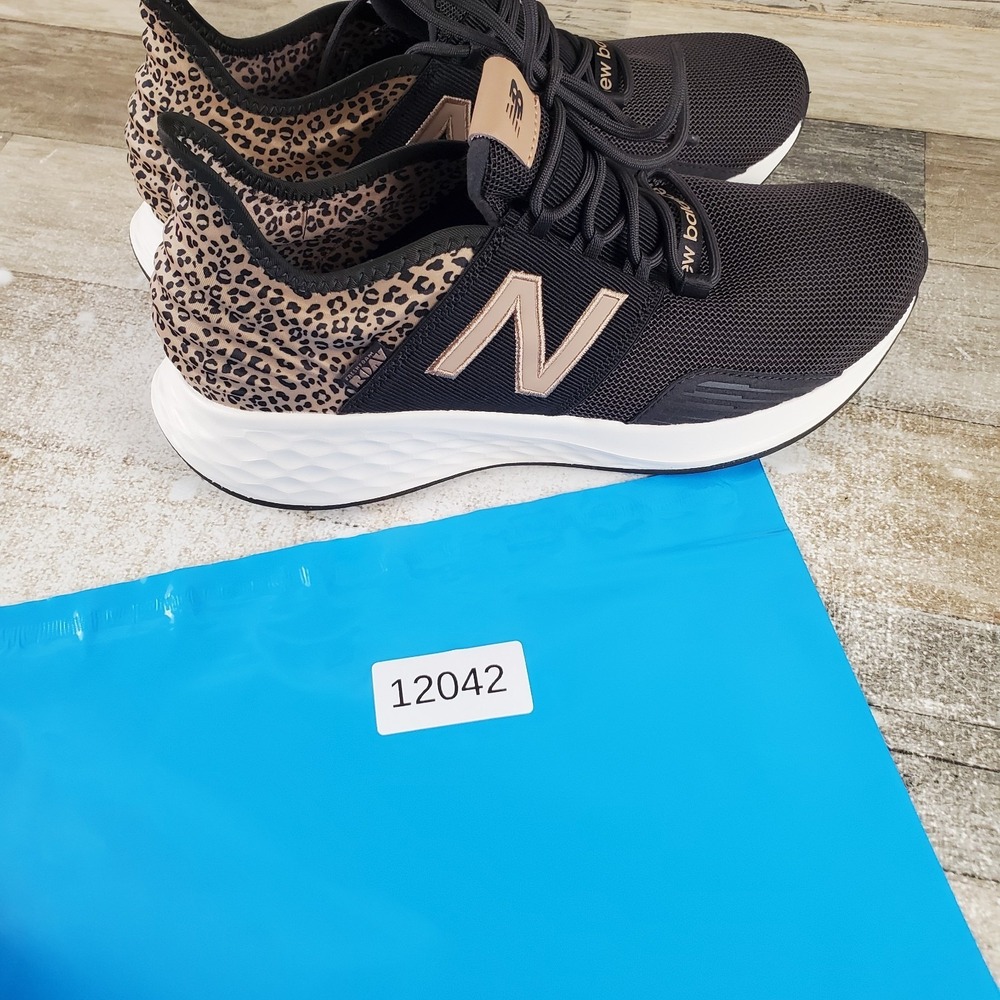 New Balance Fresh Foam Roav Womens Shoes Sz 11 B Black Brown Lace Up Sneakers - Picture 10 of 10